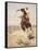 Charles Marion Russell - a Bad Hoss-Vintage Apple Collection-Framed Stretched Canvas