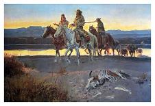 Buffalo Hunt-Charles Marion Russell-Art Print