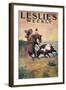 Charles Marion Russell - Leslies Weekly-Vintage Apple Collection-Framed Giclee Print