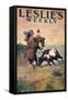 Charles Marion Russell - Leslies Weekly-Vintage Apple Collection-Framed Stretched Canvas