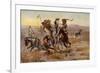 Charles Marion Russell - Souix Blackfeet-Vintage Apple Collection-Framed Giclee Print