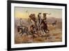 Charles Marion Russell - Souix Blackfeet-Vintage Apple Collection-Framed Giclee Print