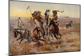 Charles Marion Russell - Souix Blackfeet-Vintage Apple Collection-Mounted Premium Giclee Print