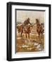 Charles Marion Russell - the Meeting-Vintage Apple Collection-Framed Giclee Print