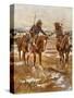 Charles Marion Russell - the Meeting-Vintage Apple Collection-Stretched Canvas