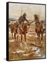 Charles Marion Russell - the Meeting-Vintage Apple Collection-Framed Stretched Canvas