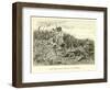 Charles Martel Battles the Frisians on the Middelzee-null-Framed Giclee Print