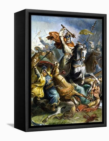 Charles Martel (c688-741)-null-Framed Stretched Canvas