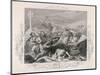 Charles Martel Halts the Advance of the Saracen Forces at the Battle of Tours-Duncan-Mounted Art Print