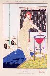 The Bath, Illustration from Modes et Manieres D'Aujourd'Hui, 1913-Charles Martin-Giclee Print