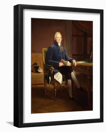 Charles-Maurice de Talleyrand-P?gord, 1754-1838, French statesman and diplomat-Francois Gerard-Framed Giclee Print