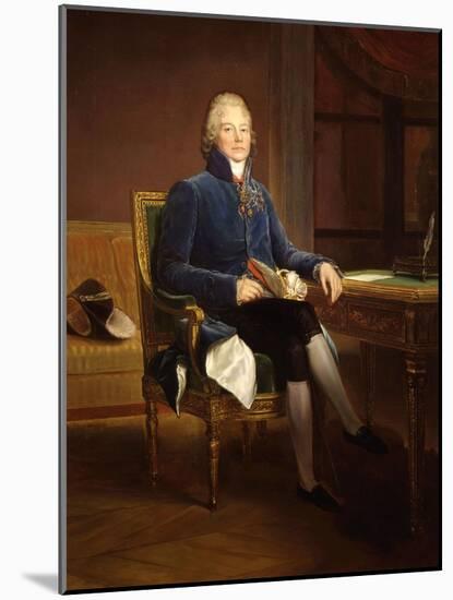 Charles-Maurice de Talleyrand-P?gord, 1754-1838, French statesman and diplomat-Francois Gerard-Mounted Giclee Print