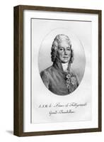 Charles Maurice De Talleyrand-Perigord, French Diplomat, 19th Century-Langlume-Framed Giclee Print