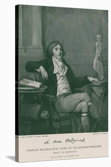 Charles Maurice-Elie-Jean-Baptiste Greuze-Stretched Canvas