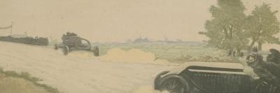 Course d'automobiles vers 1904-Charles Maurin-Giclee Print