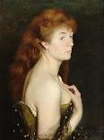 Portrait of a Young Red Haired Woman, 1889-Charles Maurin-Giclee Print