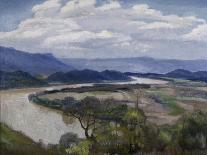 Tennessee River Valley-Charles Mclaughlin-Mounted Giclee Print