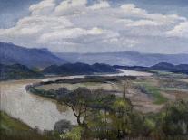 Tennessee River Valley-Charles Mclaughlin-Framed Stretched Canvas