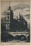 'L'Abside De Notre-Dame De Paris (4th State, 6 1/2 x 11 3/4 Inches)', 1854, (1927)-Charles Meryon-Giclee Print