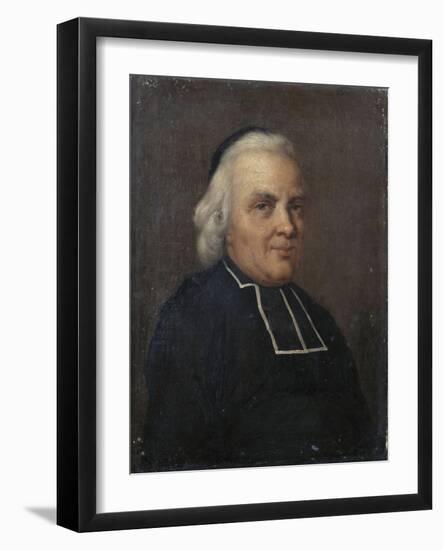 Charles-Michel de l'Epée (1712-1789), abbé, fondateur de l'Institution des sourds-muets-null-Framed Giclee Print