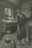 Nathaniel Hawthorne Reading to His Children-Charles Mills Sheldon-Giclee Print