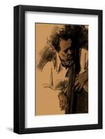 Charles Mingus-Clifford Faust-Framed Giclee Print
