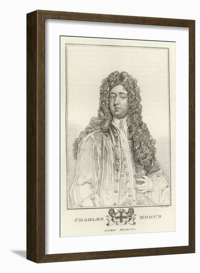 Charles Mohun, Lord Mohun-Godfrey Kneller-Framed Giclee Print