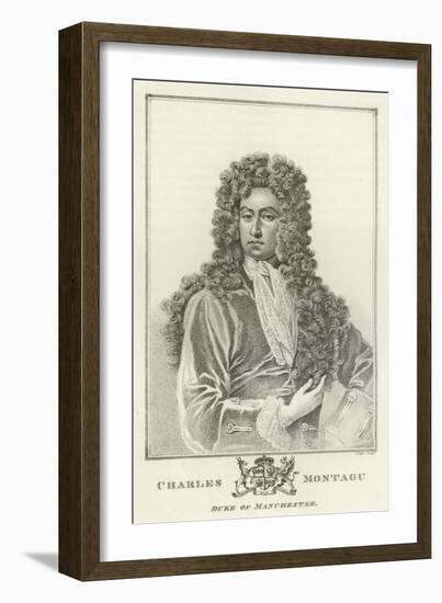 Charles Montagu, Duke of Manchester-Godfrey Kneller-Framed Giclee Print