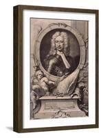 Charles Mordaunt, Earl of Peterborough and Monmouth, English soldier, c1740 (1894)-Jacobus Houbraken-Framed Giclee Print