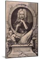 Charles Mordaunt, Earl of Peterborough and Monmouth, English soldier, c1740 (1894)-Jacobus Houbraken-Mounted Giclee Print