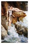 The Fountain Of Youth-Charles Napier Kennedy-Framed Stretched Canvas