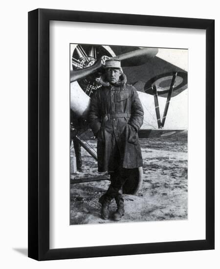 Charles Nungesser, WWI French Flying Ace-Science Source-Framed Premium Giclee Print