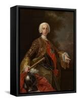 Charles of Bourbon, King of the Two Sicilies, Ca. 1745-Giuseppe Bonito-Framed Stretched Canvas