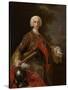Charles of Bourbon, King of the Two Sicilies, Ca. 1745-Giuseppe Bonito-Stretched Canvas