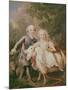 Charles of France (1757-1836) Count of Artois and His Sister, Clothide (1759-1802) 1763-64-Francois-Hubert Drouais-Mounted Giclee Print