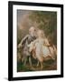 Charles of France (1757-1836) Count of Artois and His Sister, Clothide (1759-1802) 1763-64-Francois-Hubert Drouais-Framed Giclee Print