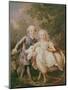 Charles of France (1757-1836) Count of Artois and His Sister, Clothide (1759-1802) 1763-64-Francois-Hubert Drouais-Mounted Giclee Print