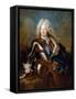 Charles of France, Duke of Berry (1686-171)-Nicolas de Largillière-Framed Stretched Canvas