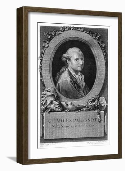 Charles Palissot-Charles Monnet-Framed Art Print