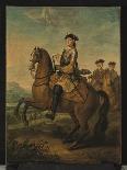 Cavalier sur un cheval piaffant ou caracolant-Charles Parrocel-Giclee Print