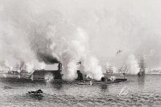 Bombardment of Port Royal, S.C., C. 1861-Charles Parsons-Giclee Print