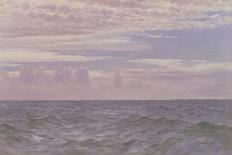 Seascape (Oil on Canvas)-Charles Parsons Knight-Giclee Print
