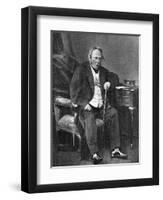 Charles Paul De Kock, French Novelist, 1870-null-Framed Giclee Print