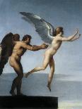 Daedalus and Icarus-Charles Paul Landon-Framed Art Print