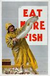 A Good Dinner Is a Fish Dinner - Eat More Fish, from the Series 'Caught by British Fishermen'-Charles Pears-Giclee Print