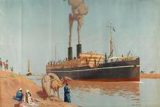 A Ship for Canada in a United Kingdom Shipyard-Charles Pears-Giclee Print