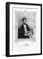Charles Pelham Villiers (1802-189), British Lawyer and Politician, 19th Century-J Cochran-Framed Giclee Print