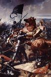 Battle of Castillon, 1453-Charles Philippe Auguste Lariviere-Stretched Canvas