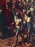 Knights, from Battle of Ascalon, 18 November 1177-Charles-Philippe Lariviere-Giclee Print