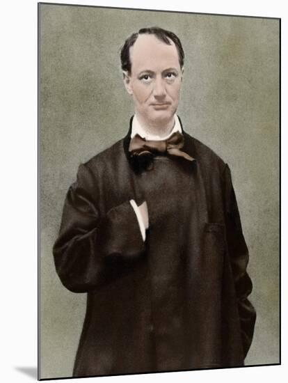 Charles Pierre Baudelaire (1821-1867). French Poet.-Tarker-Mounted Giclee Print